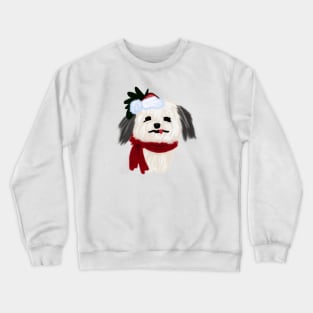 Cute Havanese Drawing Crewneck Sweatshirt